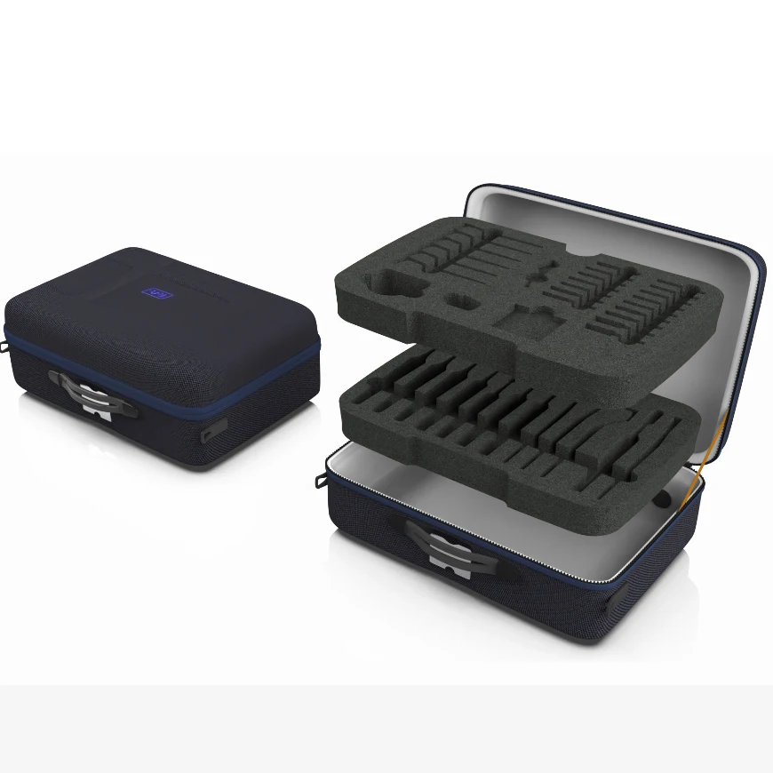 Custom EVA Storage Tool Box with Foam Hard Packaging Shockproof Case Bag