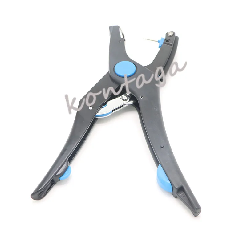 Portable Goat Sheep  One-piece Ear Tags Tool Tagger Puncher Pliers Ear Tag Applicator