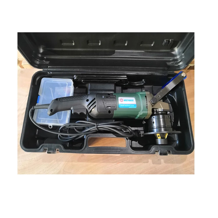 Portable plate pipe   beveling  machine