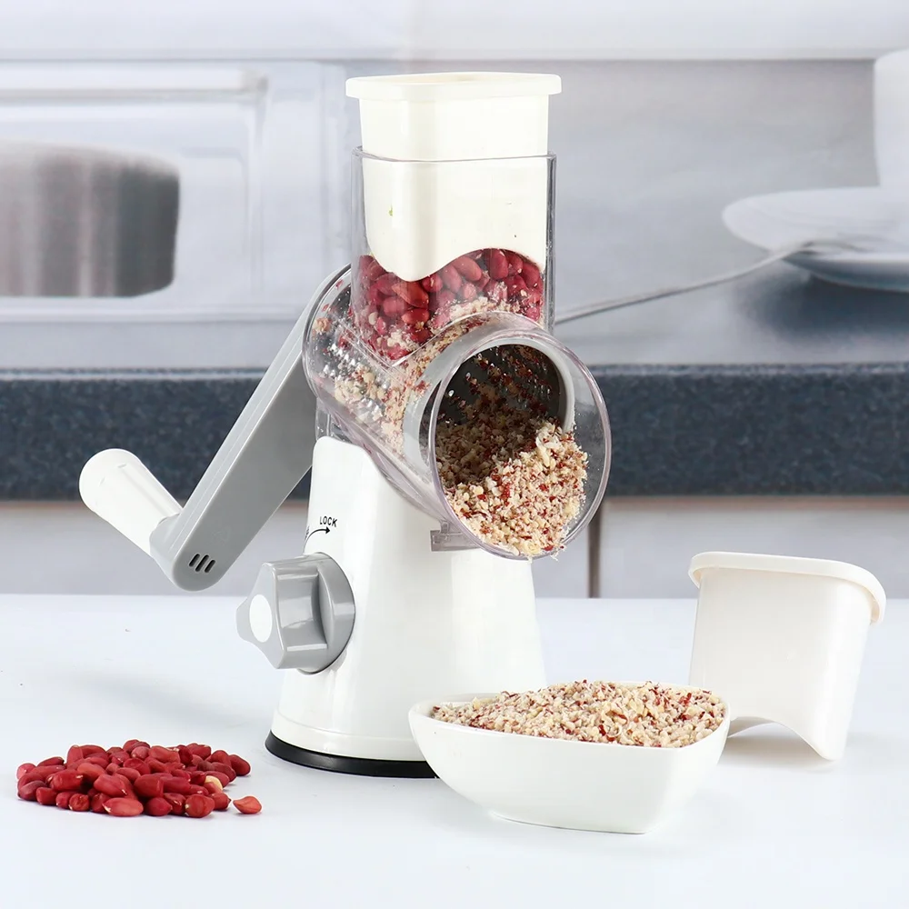 Plastic Food Slicer Cheese Rotary Grater For Amazon Hot Selling