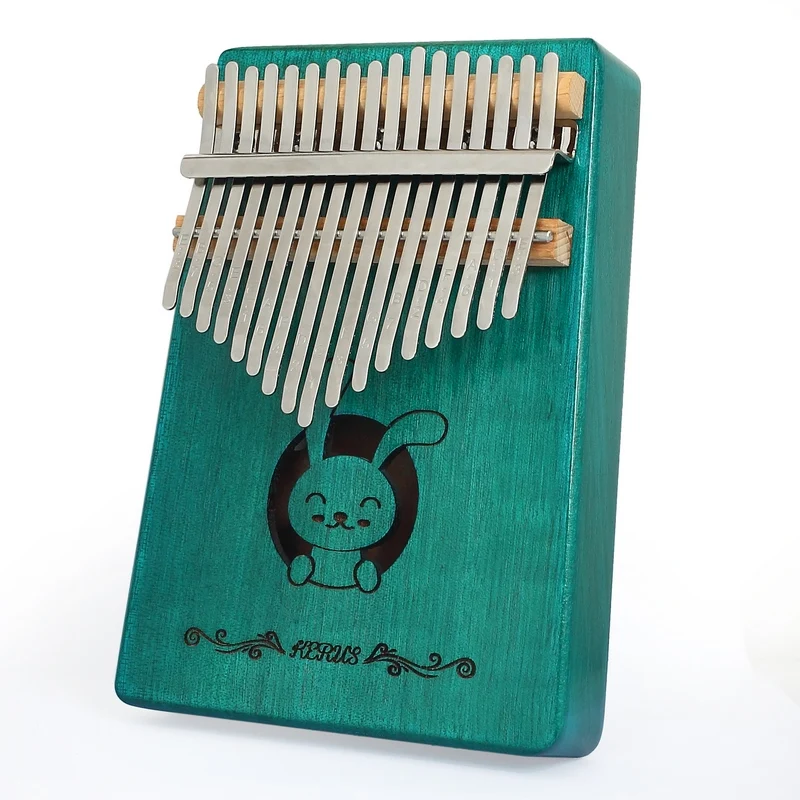
2020 hot sale High Quality Musical Instruments Kalimba 17 Key Mini Mahogany wood Likembe Thumb Piano 