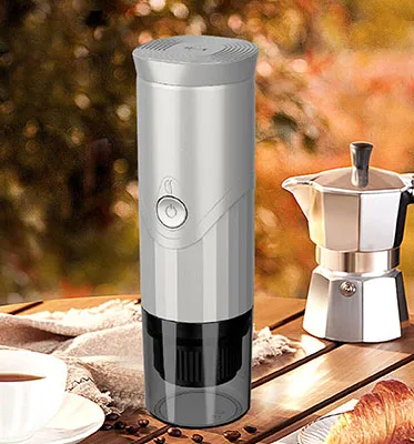 High Quality Portable Usb Espresso Machines Aluminum OEM 90 English Free Coffee Machine Service No Key Cup Brewing Machine 5v