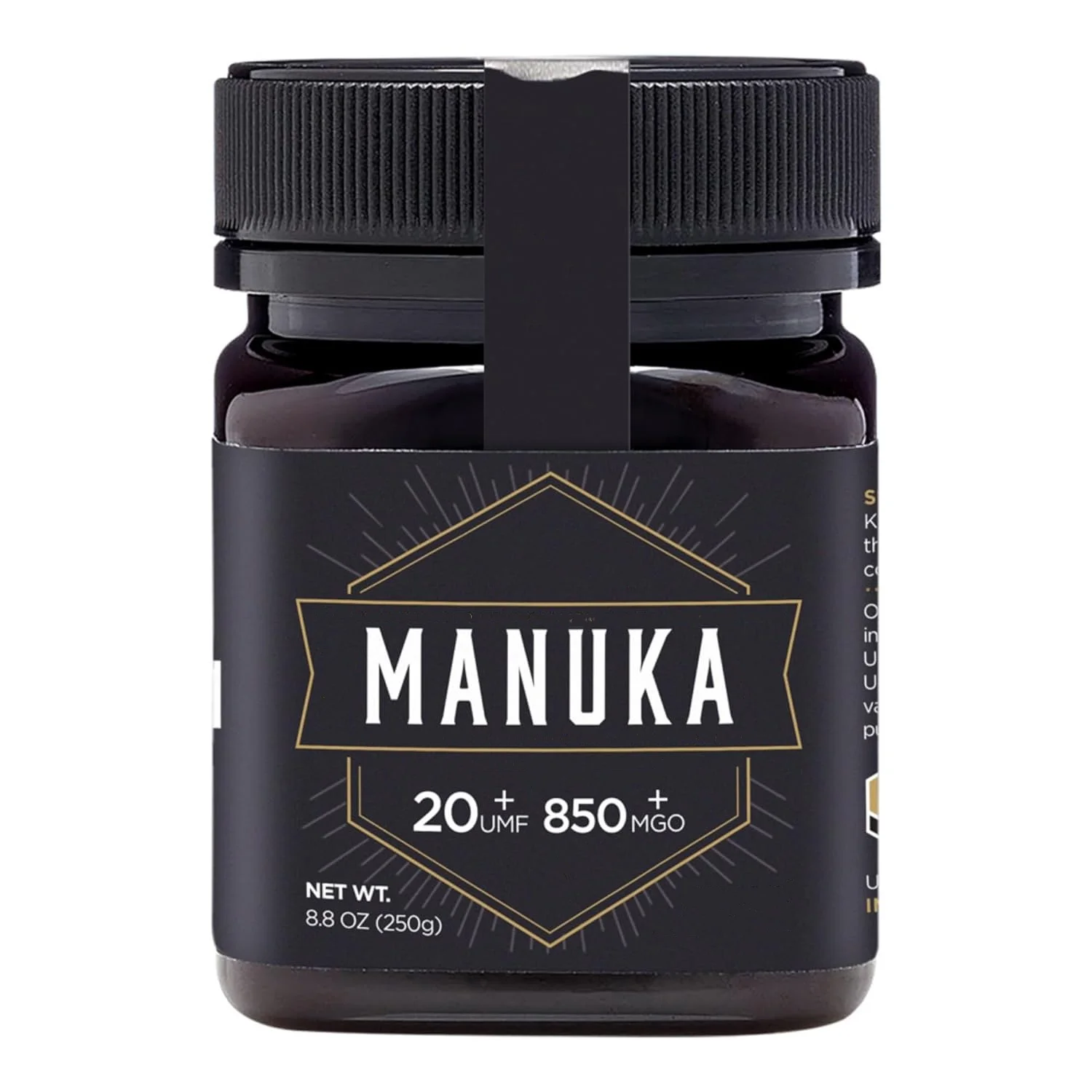 Manuka Honey (U M F 10+, MGO 263+) New Zealand Non-GMO