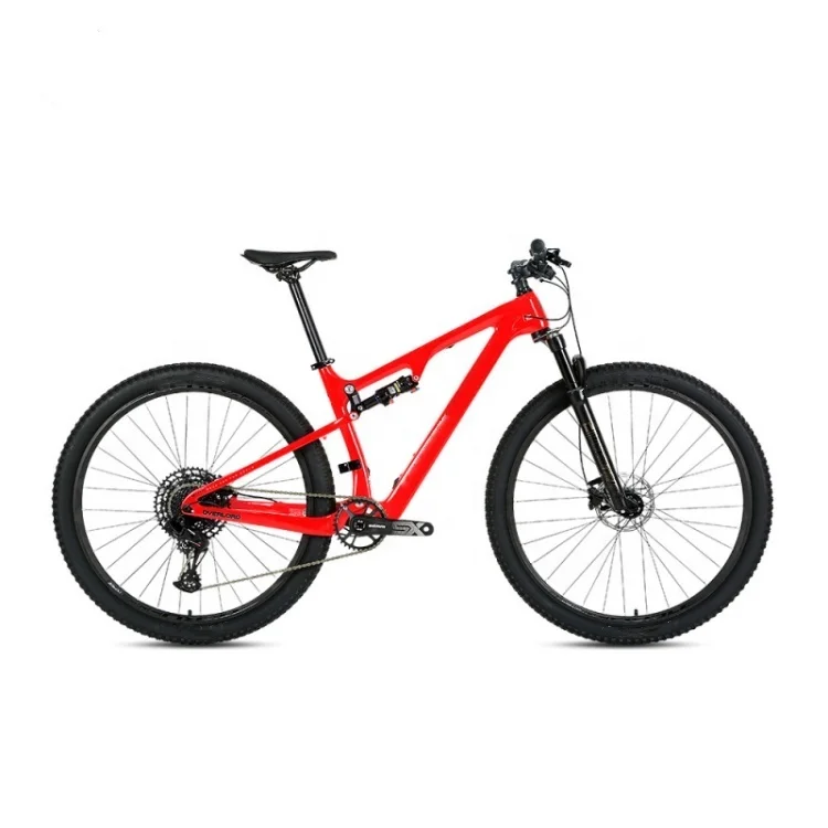 21 TO 27 speed carbon fiber material Soft -tail frame double suspension 27.5 29 inch mountain bike disc brakes mtb bicycle