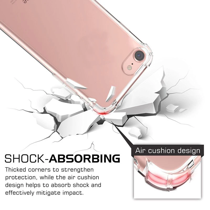 Leadingplus Wholesale Soft TPU Bumper Shockproof Clear Case for Iphone 11 Pro Case