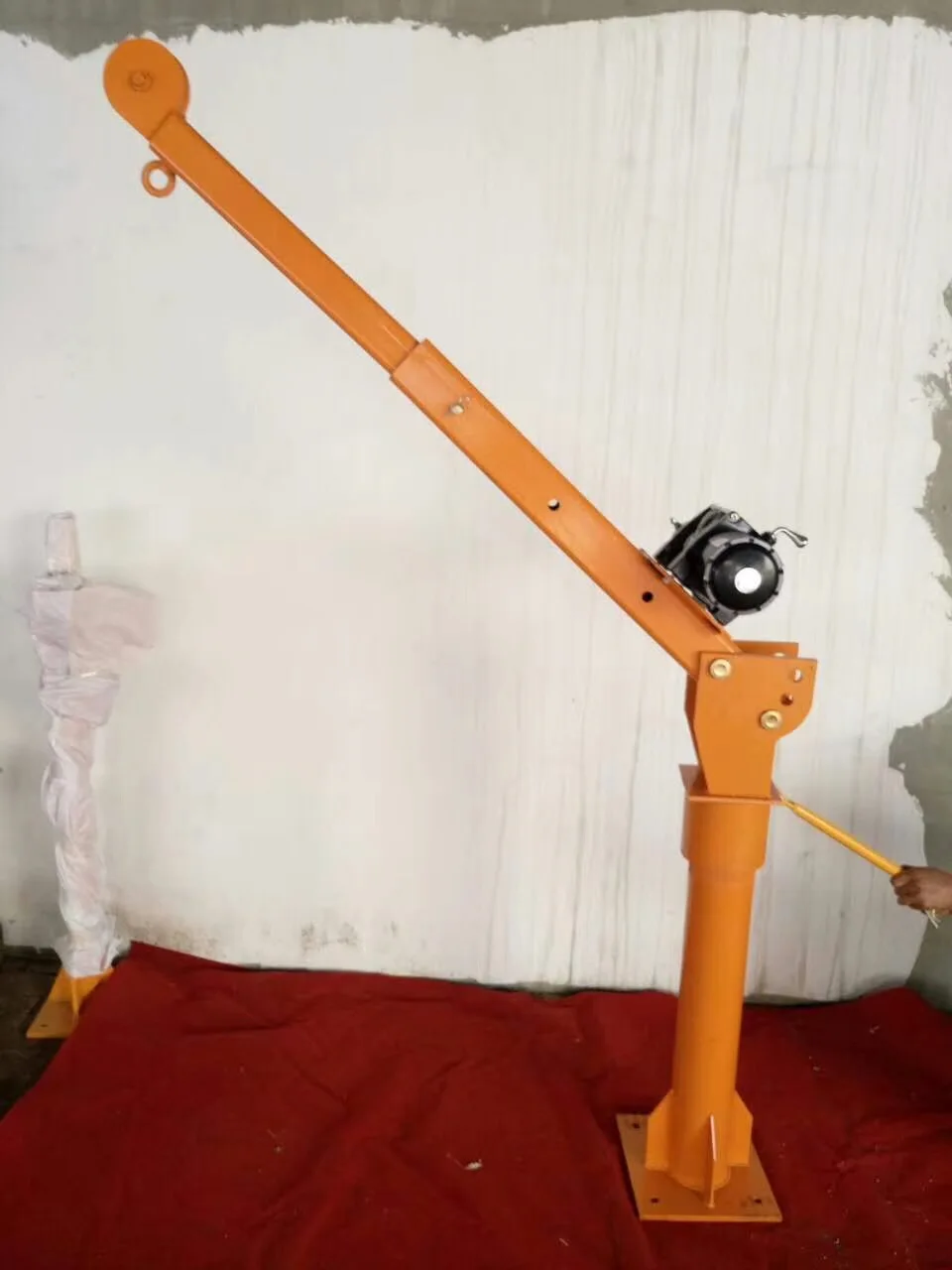 500kg 1000kg Small Vehicular Mini Pick Up Truck Mounted Crane