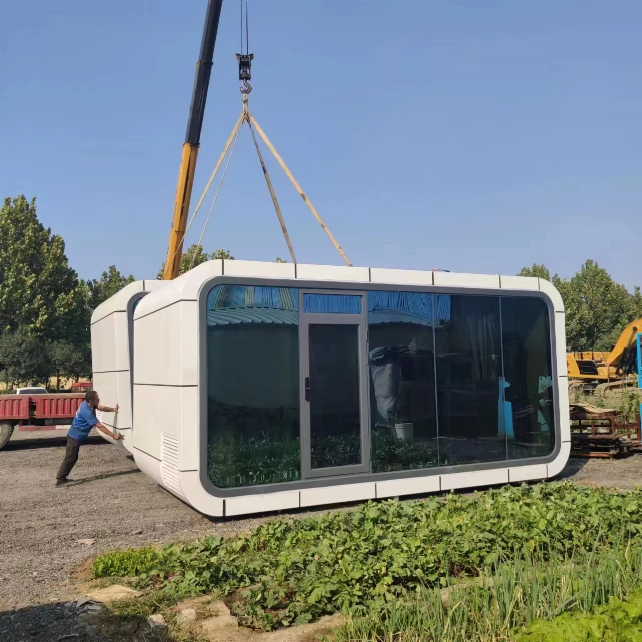 Outdoor office pod homes prefabricated modern mobile cabin portable hotel