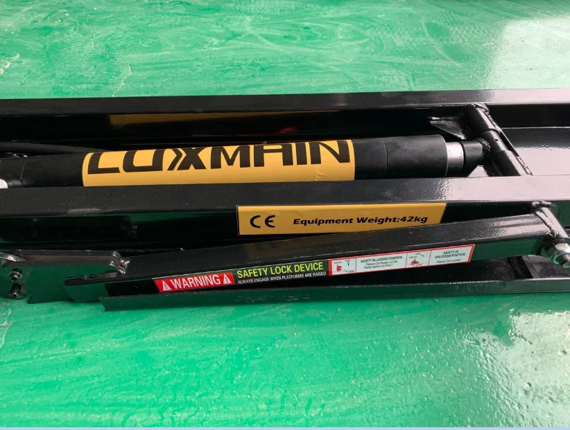 3500kg CE Tilting removable equipment hydraulic mobile electric scissor lift portable car lift quick car lifts