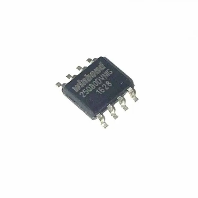 W25q80 Nor Flash Serial 2.5V/3V/3.3V 8M-Bit 1M X 8/512K 16 6Ns 8-Pin  W25q80dvsnig