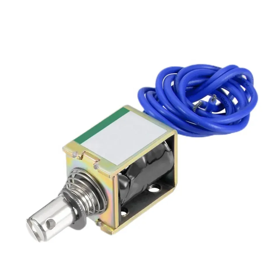 Электромагнитный Электромагнит DC Push Pull Type DC24V 4 8 Вт 10 мм с открытой рамой