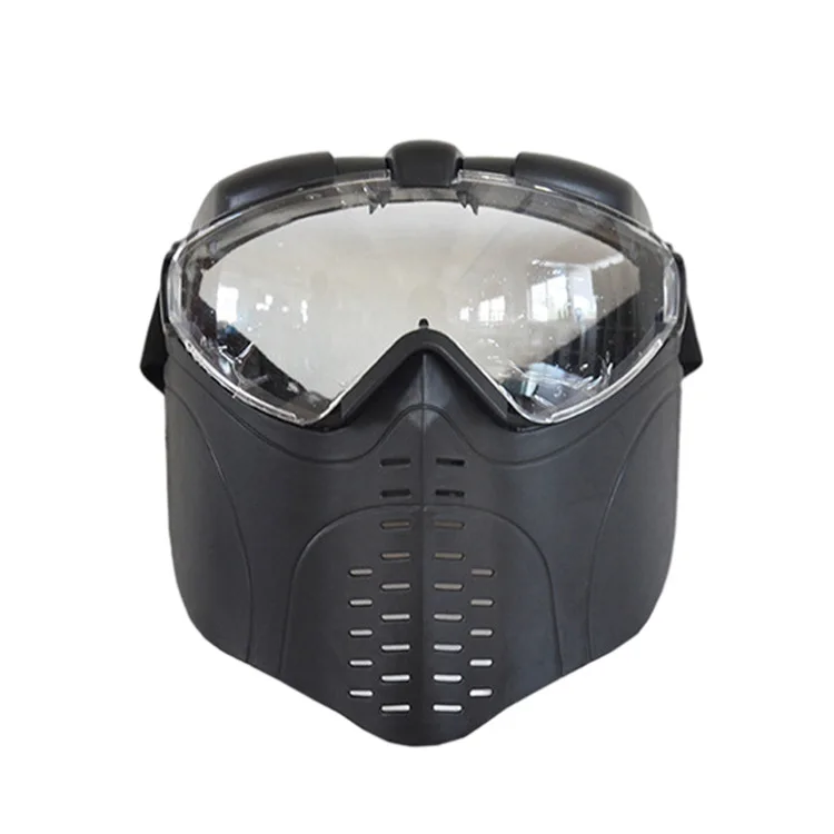 Tactical Mask Goggles Outdoor Training Detachable Skeleton Full Face Mask Motorcycle Glasses Tactical Skull Masks for Helmet
