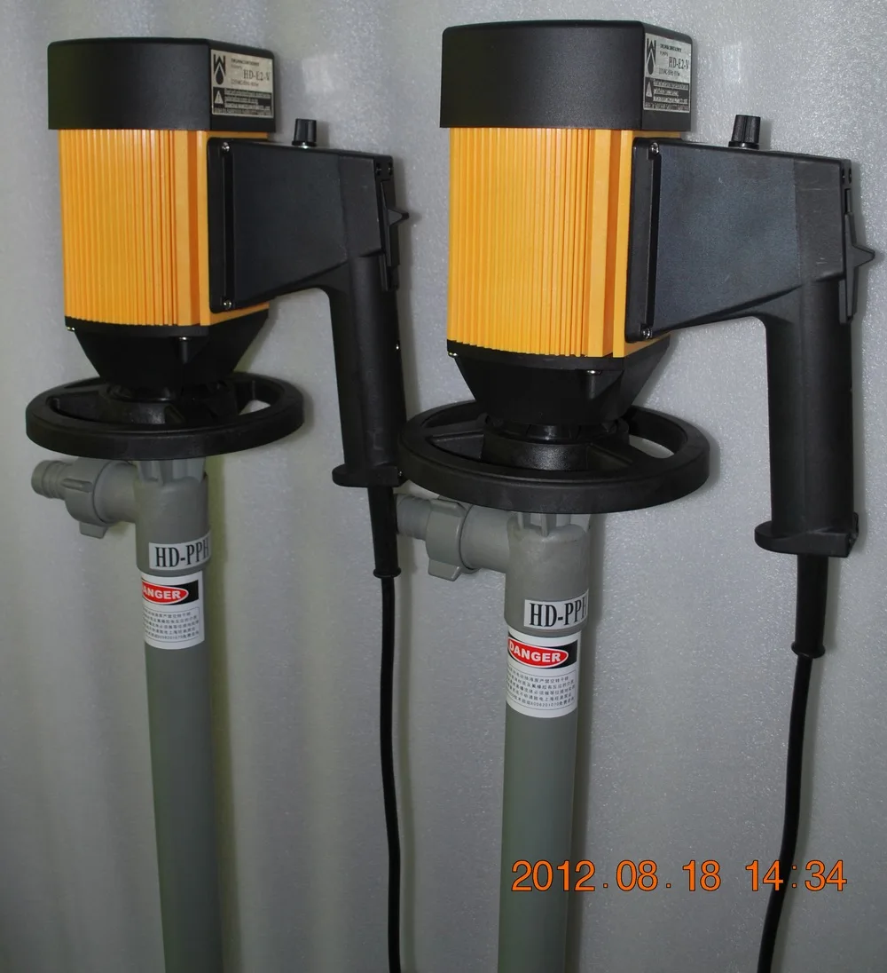 New Strong Corrosive Sulfuric/Nitric/Acetic Acid/Alcohol Liquid Transfer Barrel Drum Pump For Tanks/Containers