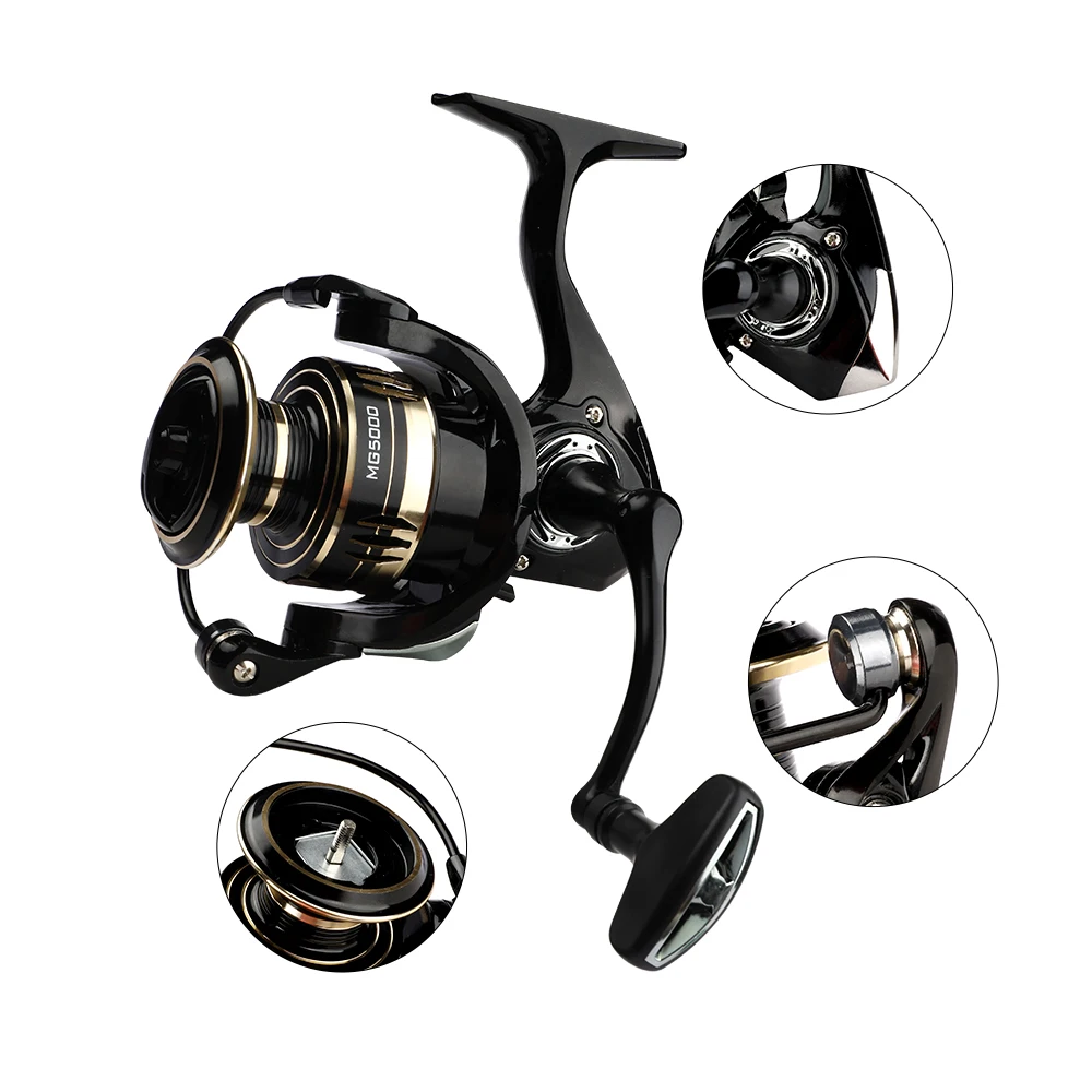 Fast Delivery Cheap-high Level Fishing Poseidon High Power Gold Gomexus Reel Fishing Metal