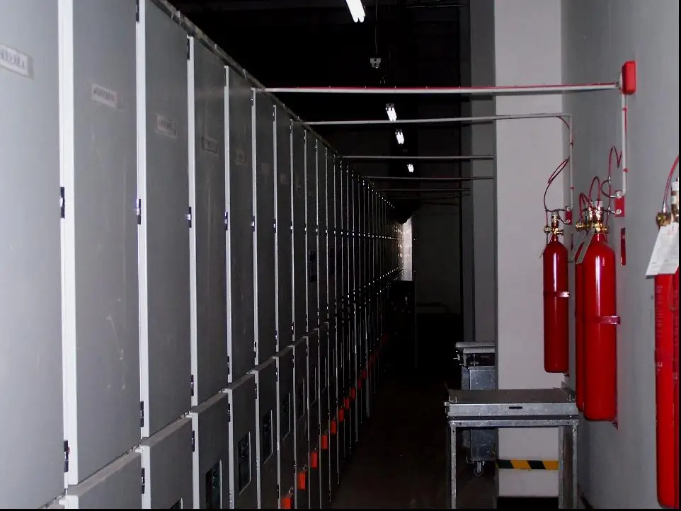 Clean Agent Fire Tube Automatic fm200/hfc-227ea fire trace suppression system