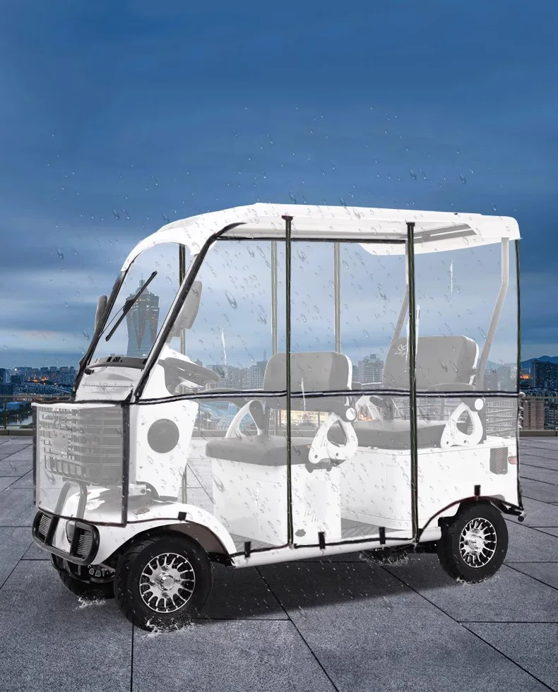 E900 Customization 2 Passengers Electric Golf Cart for Sell Latest Models Hot Style New Car Accessories CE Lead-acid Battery 870