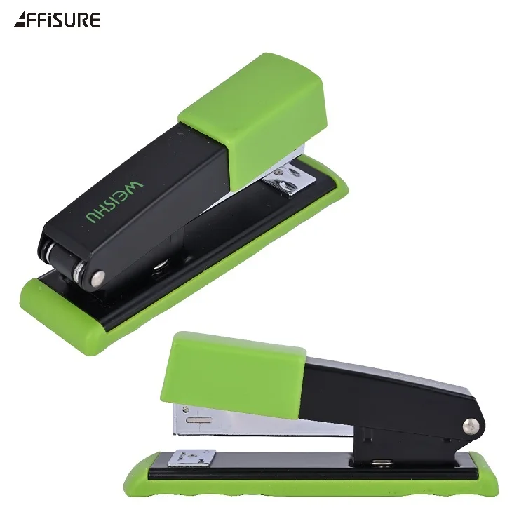 Custom Logo Professional 20 Sheets Book Paper Binding Stapler Machine High Quality 24/6 Pin Manual Office Desktop Stapler