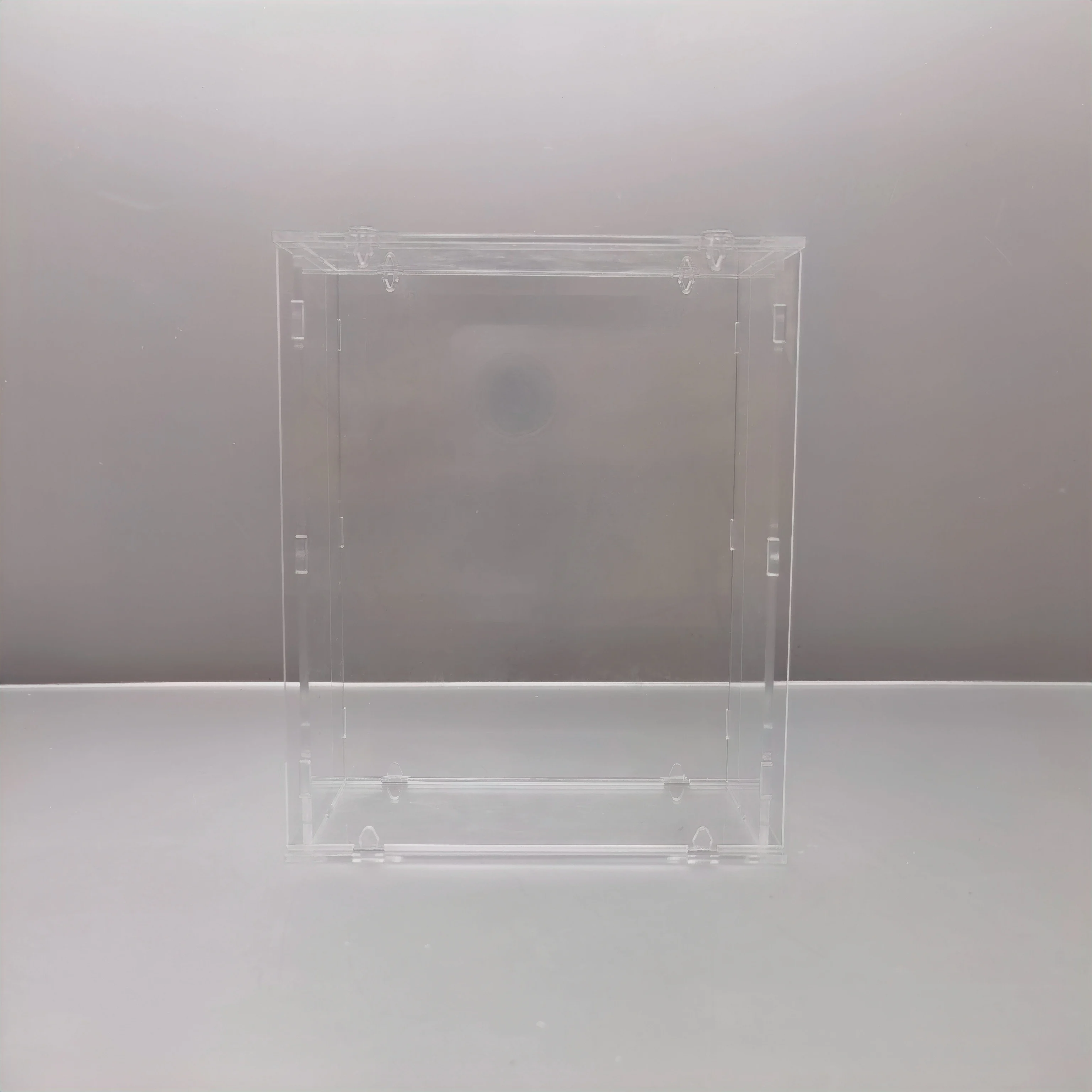 Clear Acrylic Display Case Assemble Countertop Box Cube Organizer Stand Dustproof Protection Showcase for Action Figures Toys