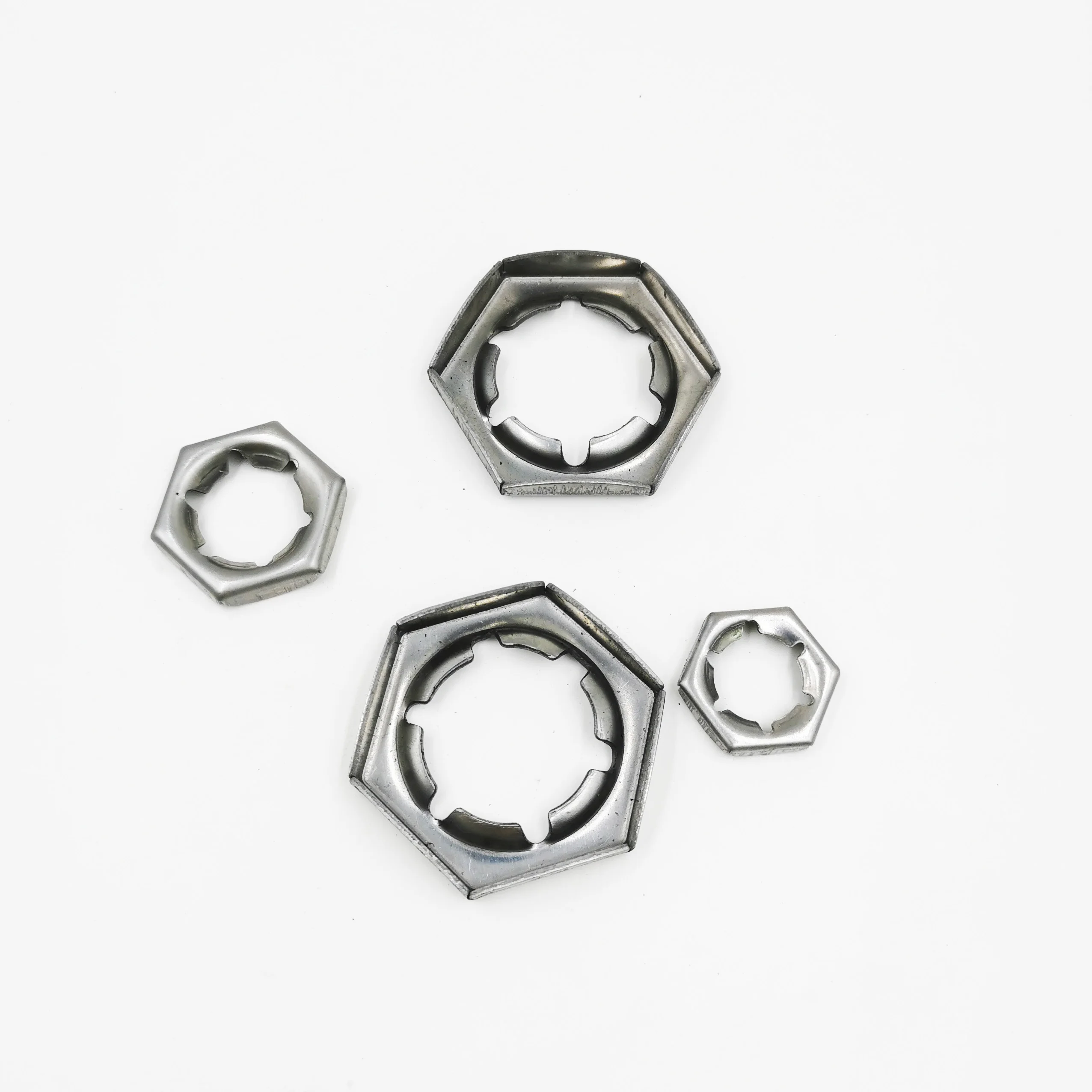 DIN 7967 self-locking nut stainless steel Counter Nut hex self-lock tight nut
