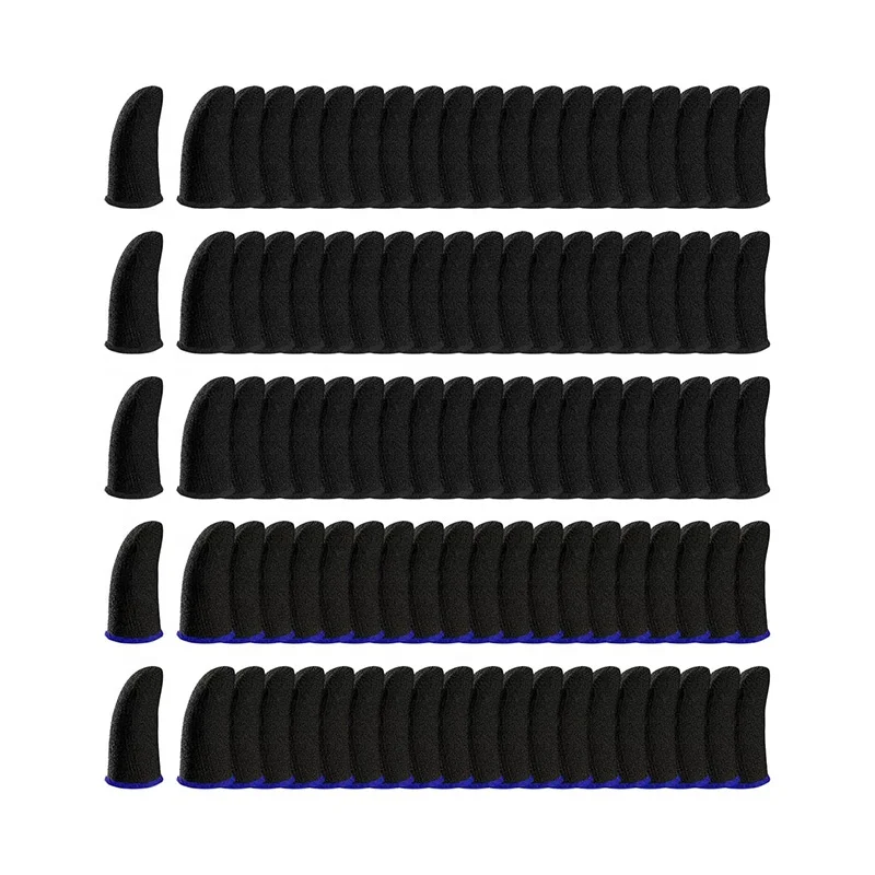 pubg mobile gaming gloves sensitive super conductive  touch screen sleeves carbon fiber anti-sweat finger sets finger tips