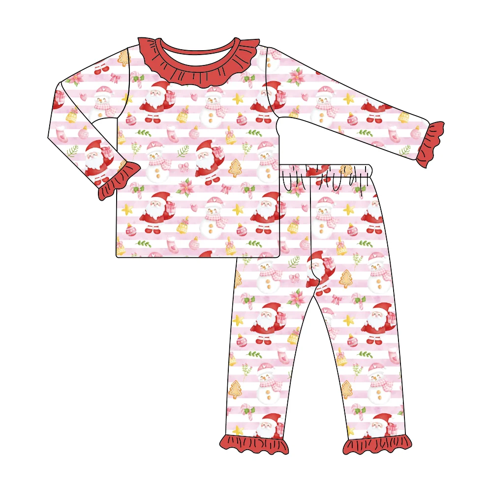 LZ2022 New design kids pajamas 0-12 years old children pajamas boys and girls kids pyjamas cotton baby pajamas set wholesale