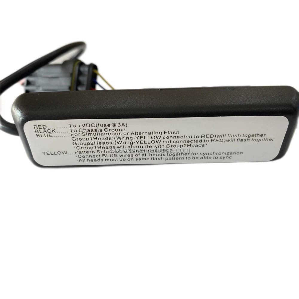 Amber white strobe LED Light emergency strobe light 36 watt 12 LEDs