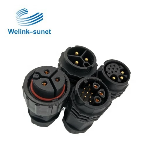 300V с защелкой под пайку, Женский штыревой разъем контактный водонепроницаемый разъем для штепсельный жгутовый