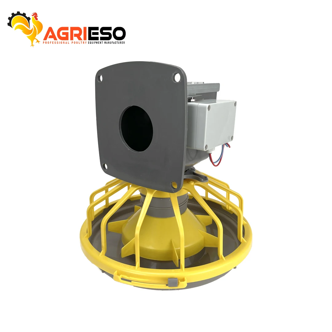 Low Price Floor Broiler Feeding System Sensor Poultry Farming Chicken Feeder Automatic End Line Feed Pan