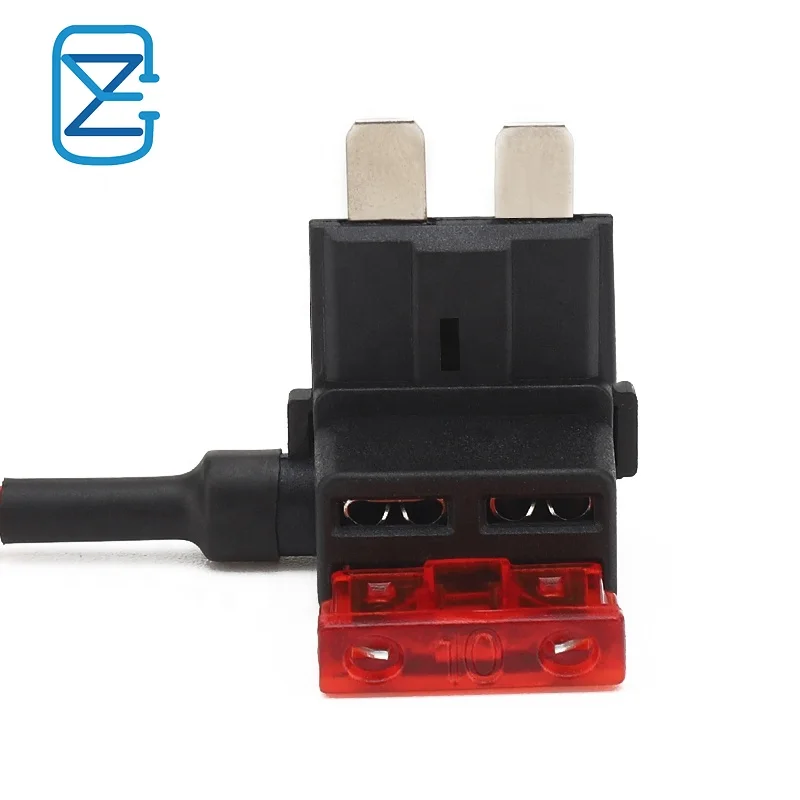 12V For Cars Trucks Boats Car Add-a-Circuit Fuse Adapter with Standard TAP Blade Fuse Holder