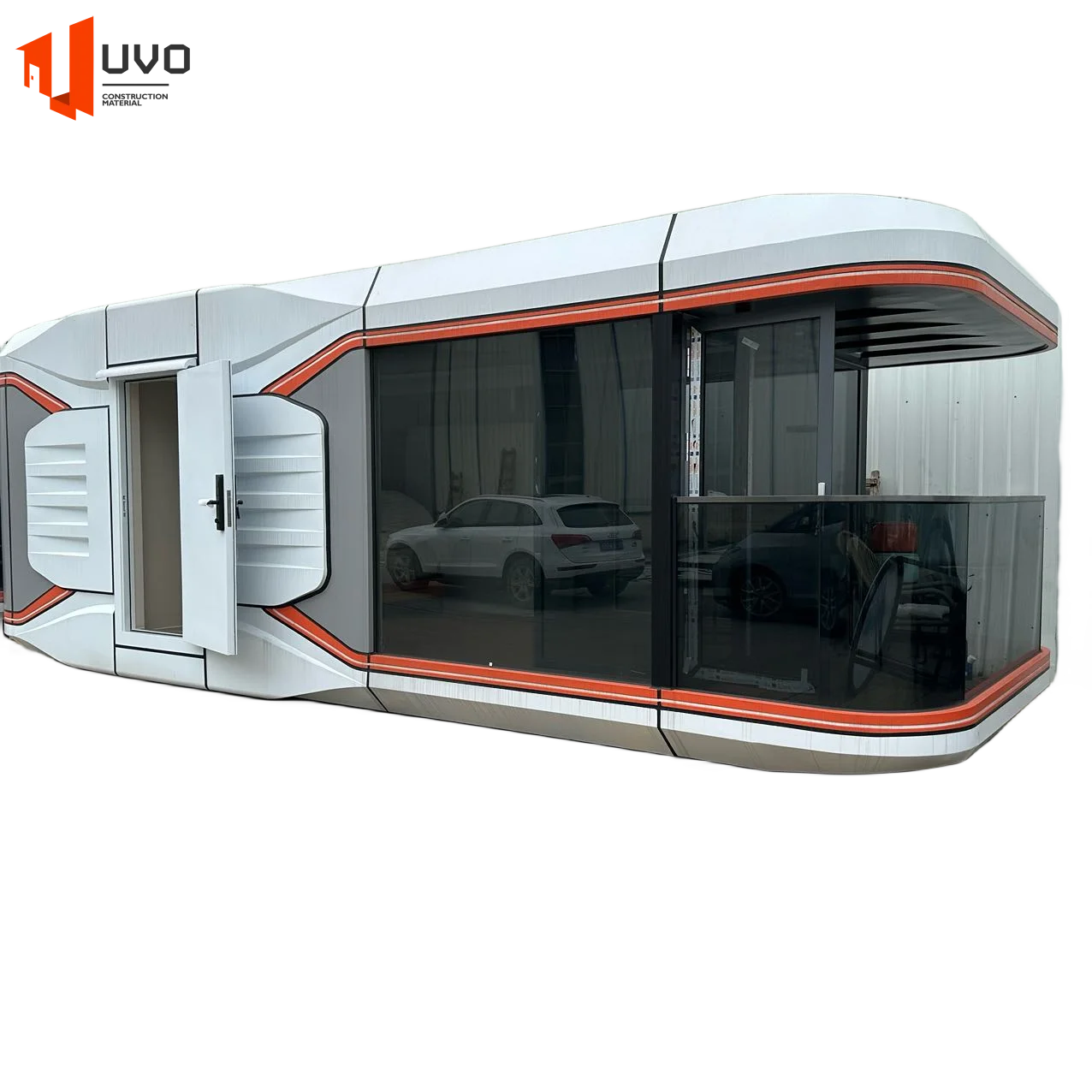 Factory Price Prefab Modular Capsule House Spacecraft Container Apartment capsul house tradepre made house prefabricated