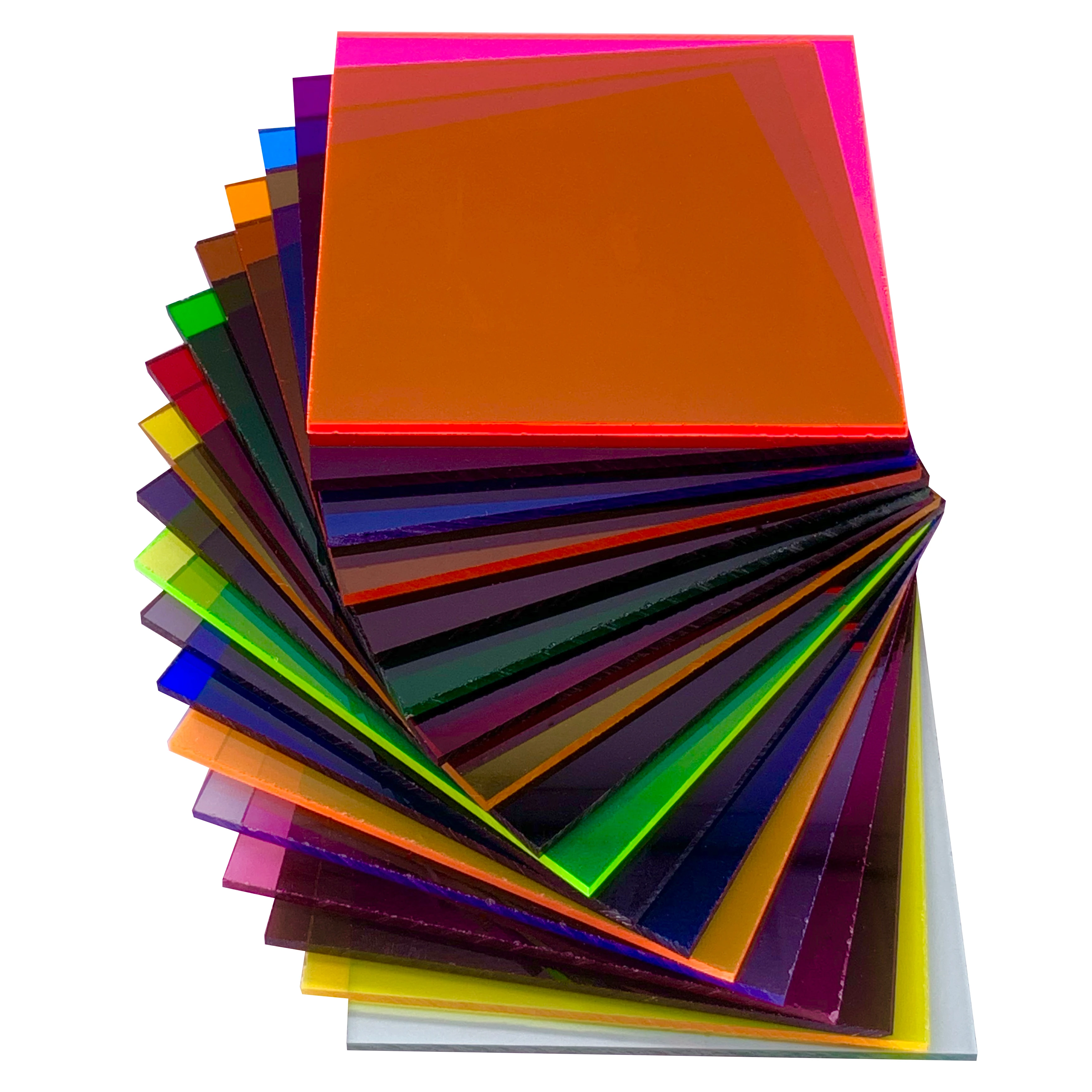 
Acrylic Tinted Color Sheets for Jewelry/Crafts/Art Works/Decoration - Fluorescent Chartreuse, 1220x610x3.0mm (48