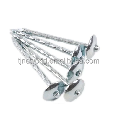smooth coil roofing nail 1-1/4 Coil Nails Smooth Galvanized Wire Coil Roofing Nails