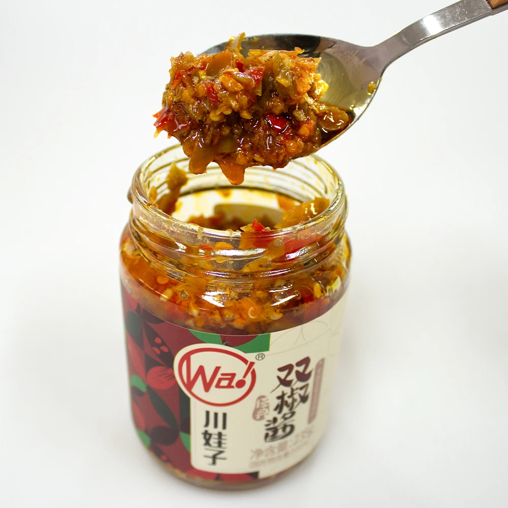 Factory Wholesale 235g Hot Spicy Chilli Sauces Food Dipping Cold Mix Marinades Healthy Flavoring Paste Chili Sauce