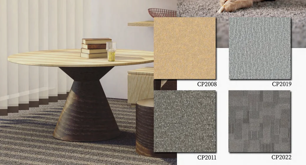 New Lightweight Renew Project PVC Carpet Floor Tile Glazed Interior Wall Tiles Polished Matte Porcelain Tile Building Material