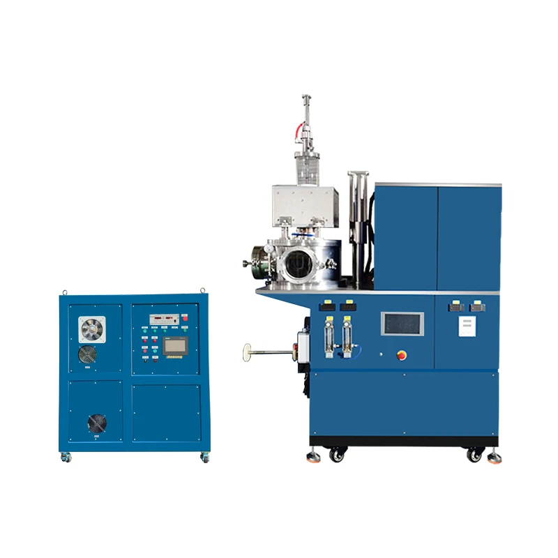 Precious Metal PLC Controlled Program Vacuum Continuous Gold Silver Rods Wire Making Casting Machine
