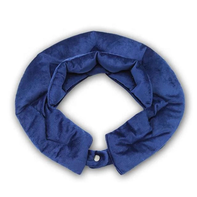 Microwavable heat pack flax seeds CE certificate Reusable Heat Pads Shoulder warmer for Pain Relief Muscle Ache Neck