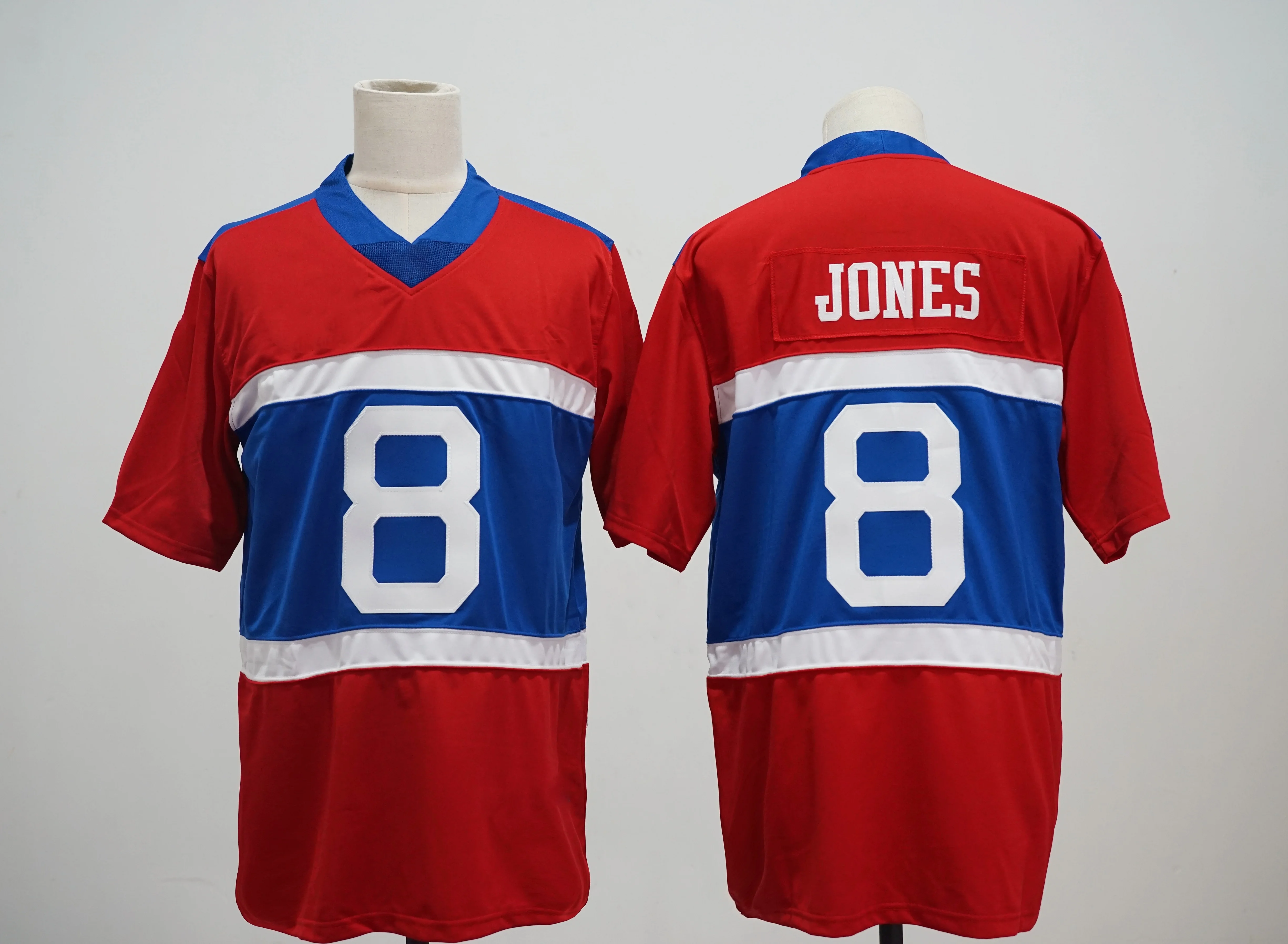 America Football Jersey stitched Jersey # 9 Malik Nabers # 5 Kayvon Thibodeaux Red custom men  jersey