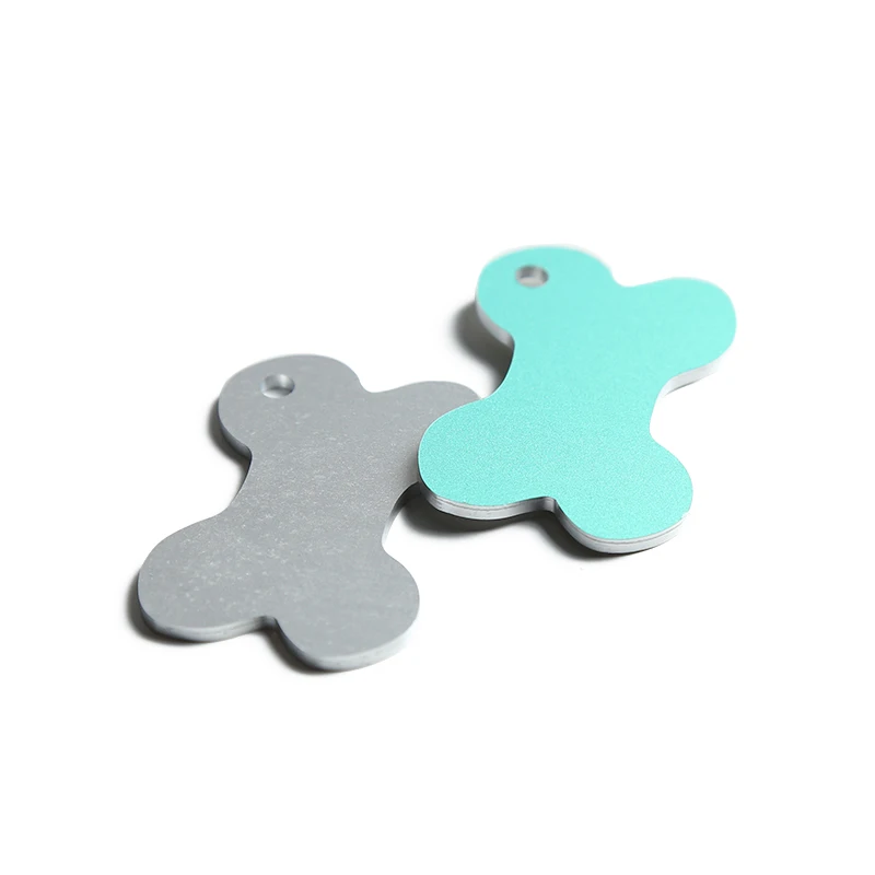 Promotion Gift of Sublimation blank tags Manufacturer double-sided custom printed metal personalized pet ID tags dog tag