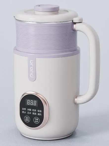 Automatic Smart soybean Milk Maker Machine German-Operated Household Soybean Milk Producer with Auto-Clean Feature