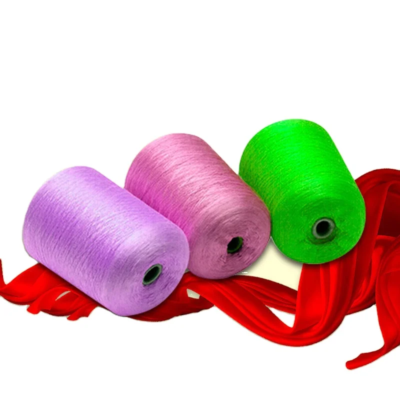 Wholesale New Design Knitting Yarn 2/48NM 51% Viscose 22% Nylon 27% Polyester Blended Knitted Stretch Yarn
