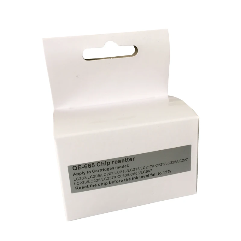 Supercolor QE-665 Ink Cartridge Chip Resetter For Brother LC233 LC205 LC207 LC213 LC215 LC217 LC225 LC227 LC235 LC237 LC663
