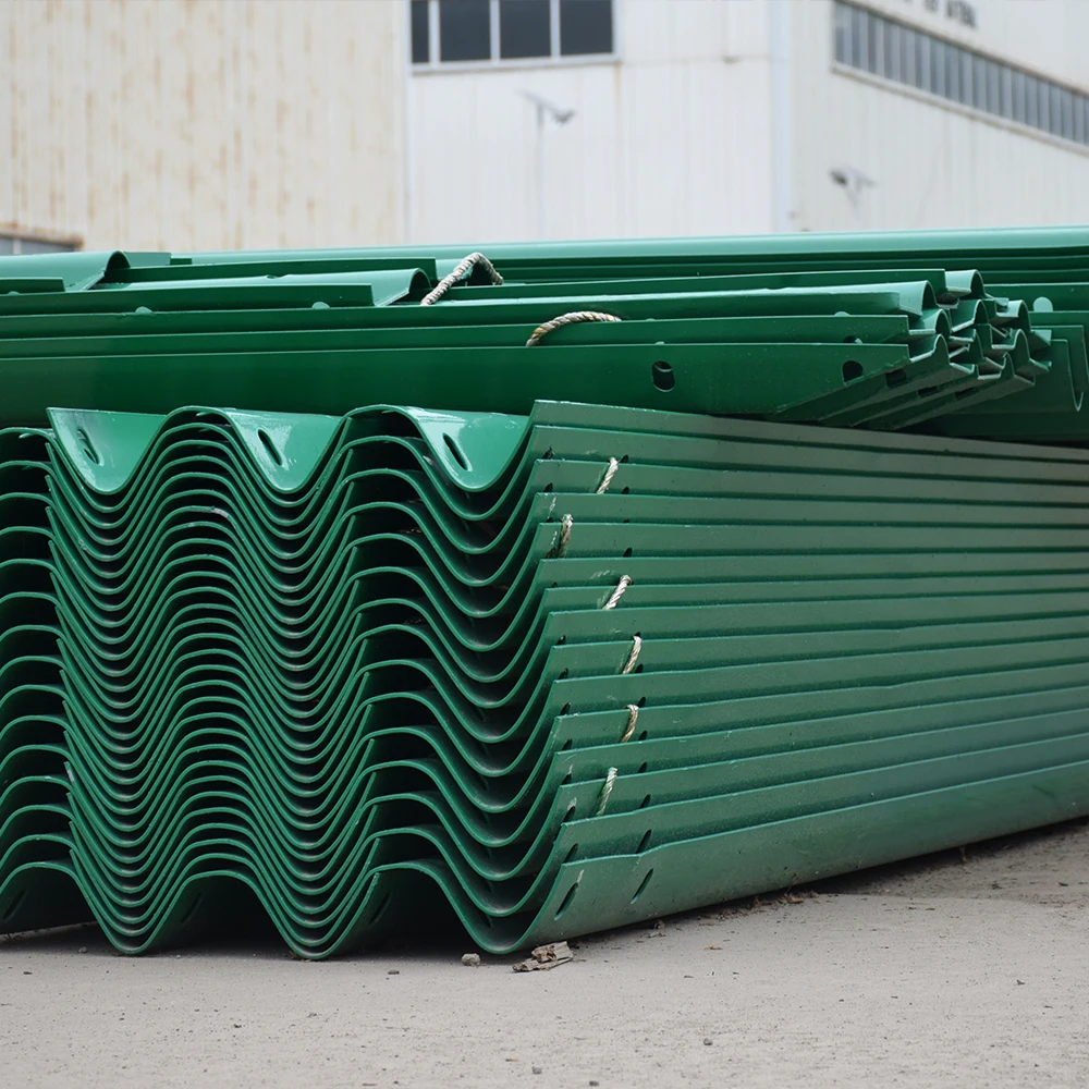 Corrugated Beam Guardrail Metal Barrier Used Corrugated Steel Beam Guardrail Galvanized Steel Barriers Highway Guardrail Price