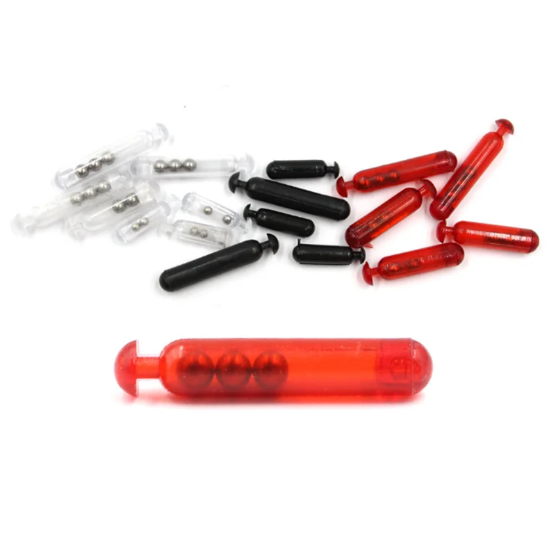 15mm 21mm 26mm Plastic Fishing Sound Bar Fishing Lure Baits Rattles Insert Tube for Soft Worm Jig Fishing Lure Fly Tying Baits