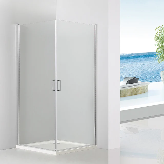 aluminum pivot shower enclosure