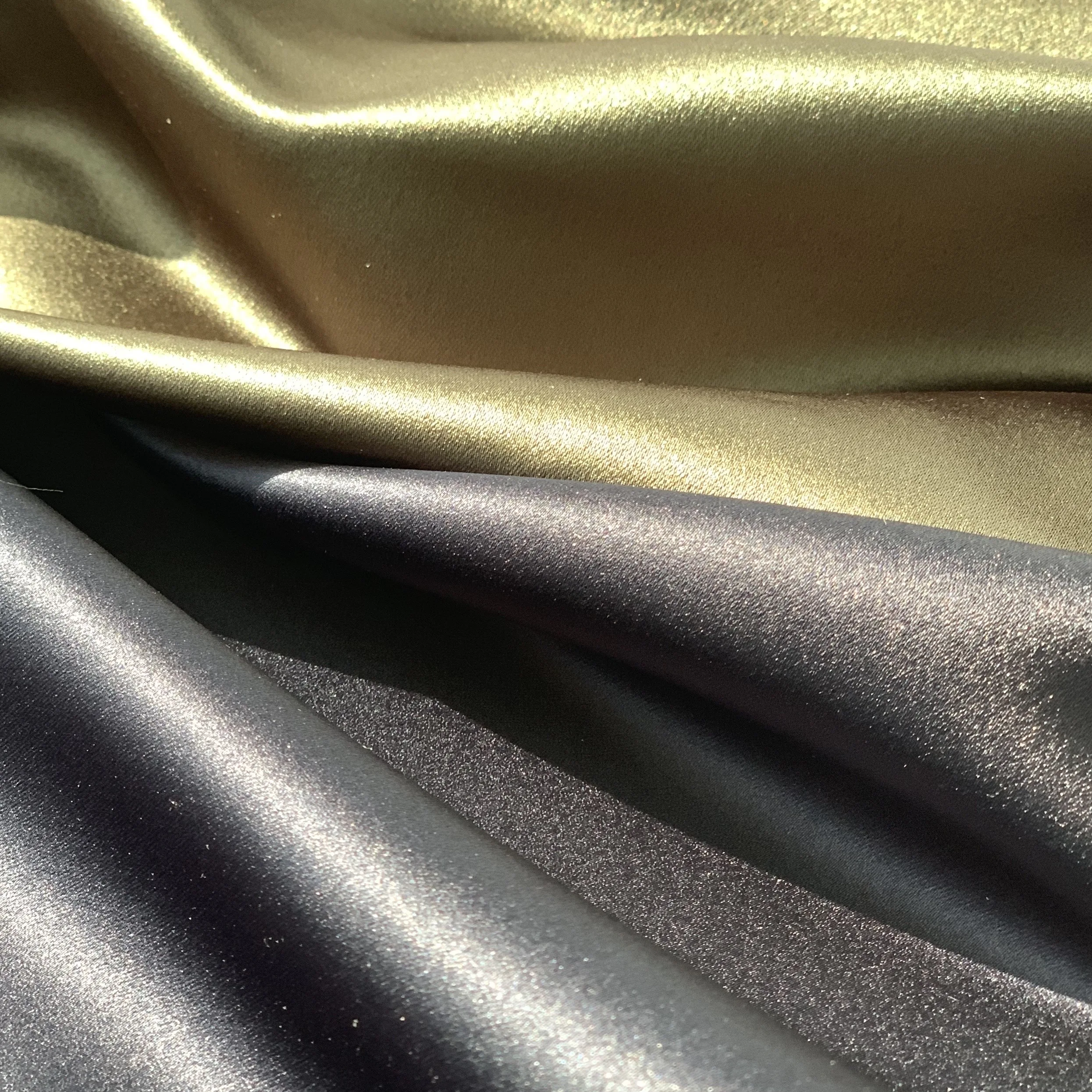 Dyed Heavy Satin KKF8715-58 Dress Manufacturer Material Fabric Fabrics