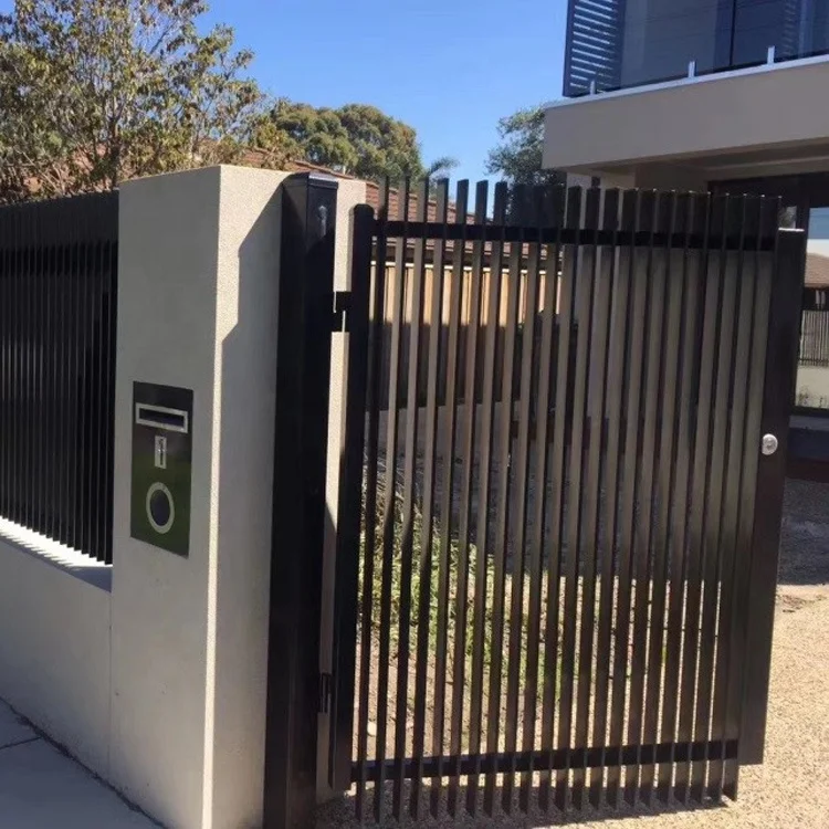 aluminium Blade fencing batten or flat-bar fencing is made from slats