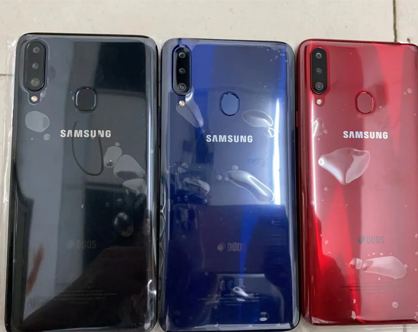 Unlocked USA Version 99% New Wholesale A20 A12 A10e A02s Smartphone for Samsung Mobile Phone