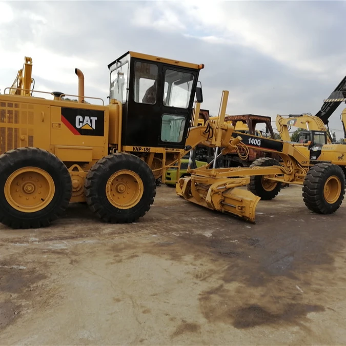 Used Motor Graders CAT 140G Construction Good Condition Used Machinery Caterpillar 140G Used Motor Graders of CAT 140G For Sale