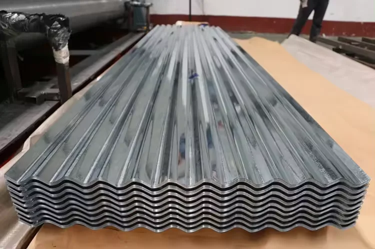 High quality pre coated Gi steel coated metal PPGI color roof price roof panel galvanized corrugated board