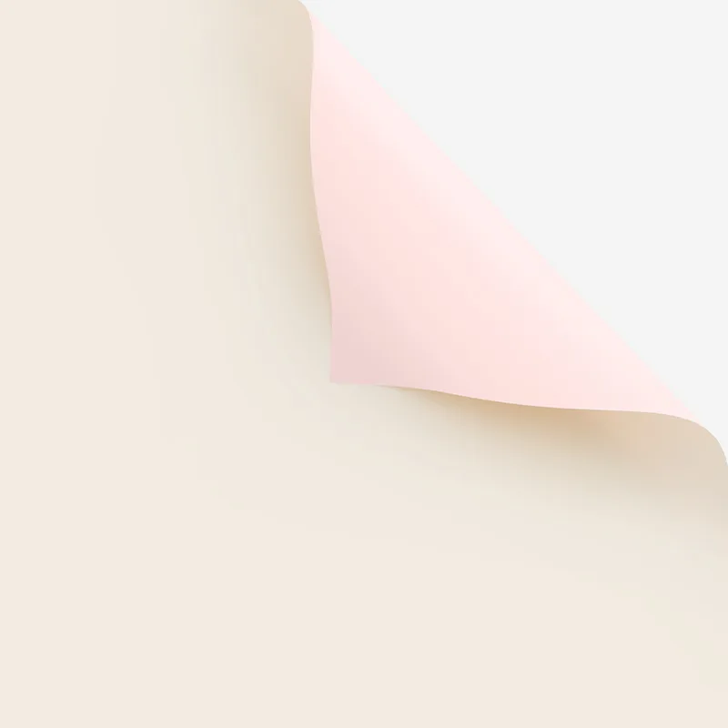 20pcs/bag Wholesale Flowers Waterproof Pearl Paper Two-color Wrapping Paper for Packing