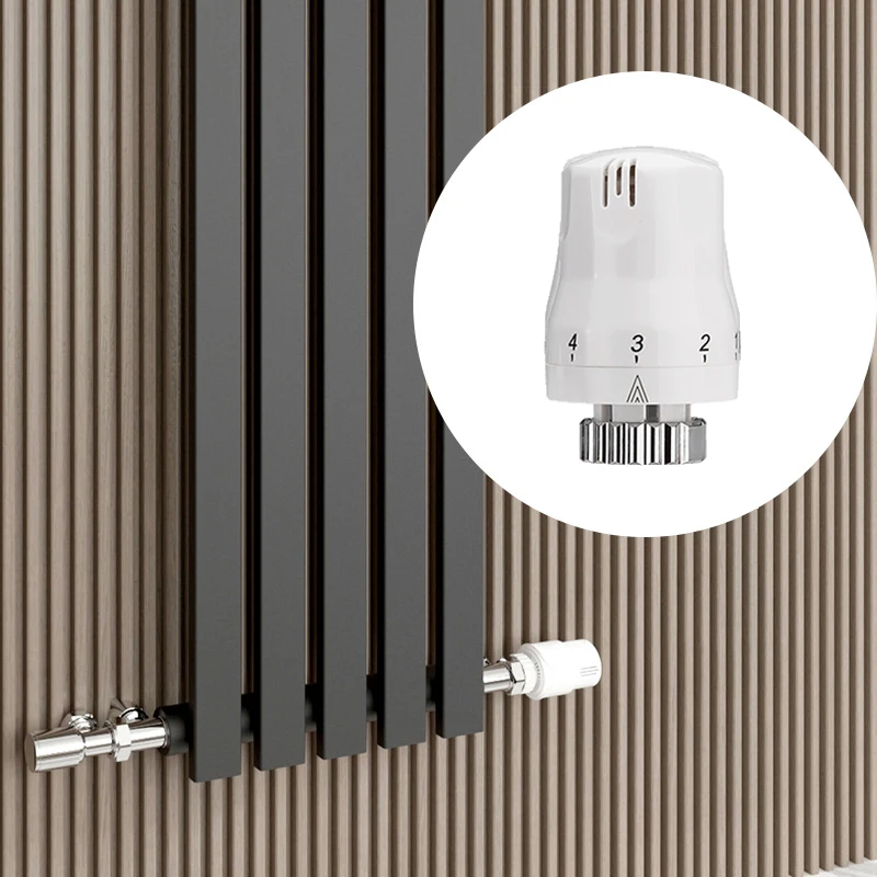 TRV parts Adjustable manual iquid sensor Thermostatic Radiator valve Head heating controller